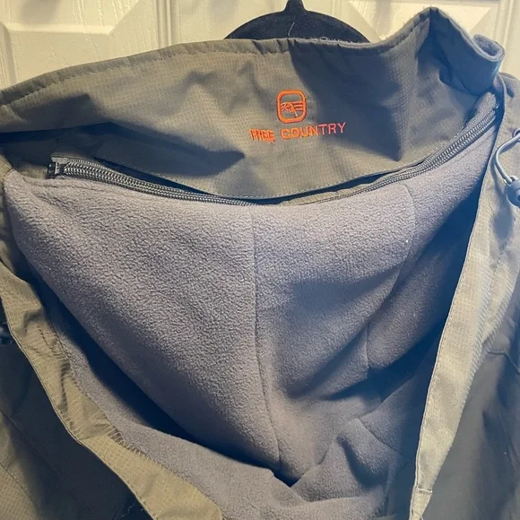 Free Country “3-in-1” Men’s Jacket, Dark Olive & Orange (Size Medium) - Picture 15 of 15